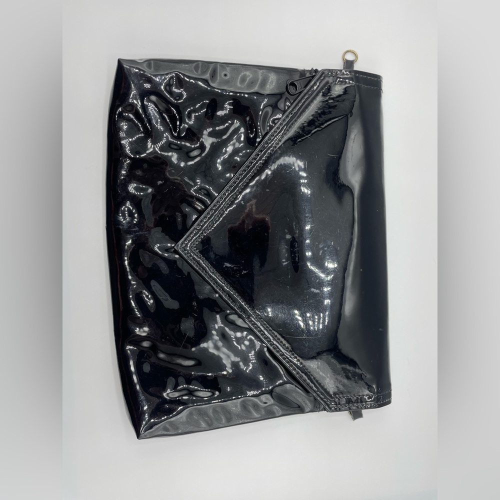Vintage Patent Leather Envelope Clutch